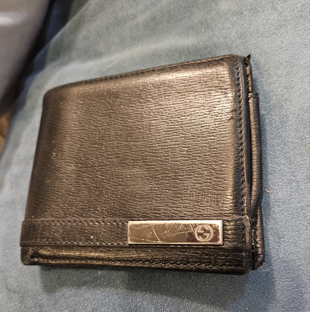 Gucci Black Leather Wallet
